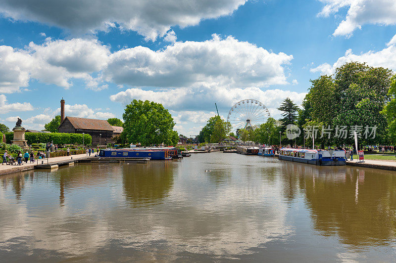 Stratford Upon Avon Canal，沃里克郡，英格兰，英国